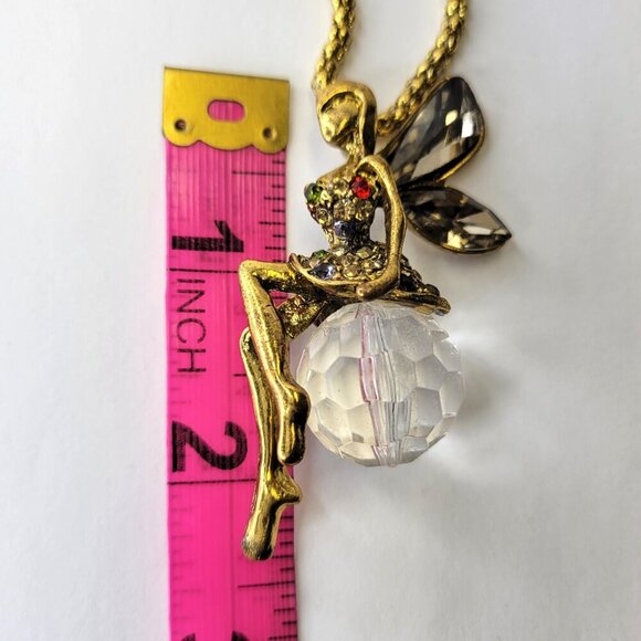 Fairy or Tinkerbell Inspired Necklace - Picture 4 of 6